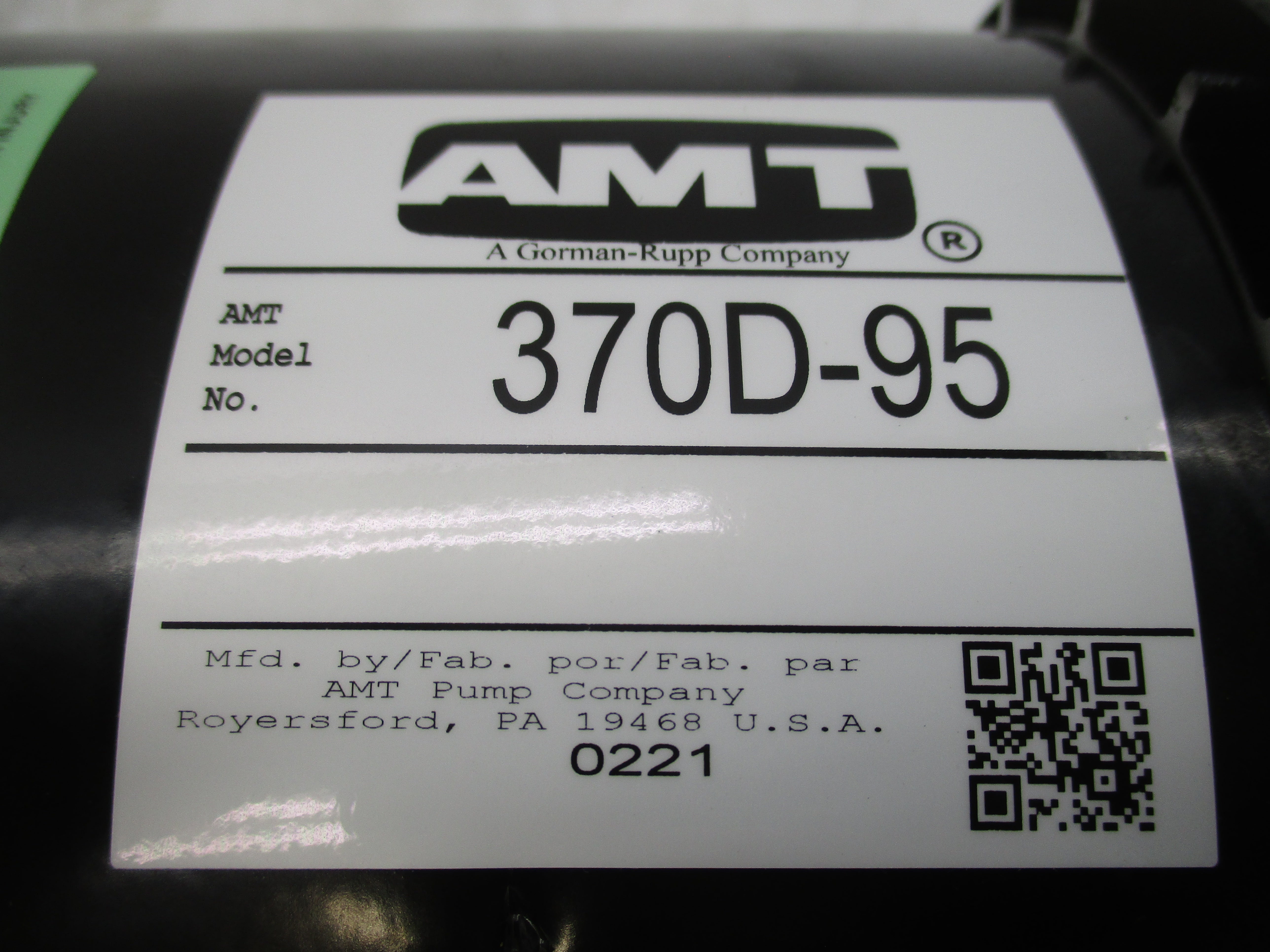 AMT 370D-95 P63GSS-4978 460V 1.7A NSMP