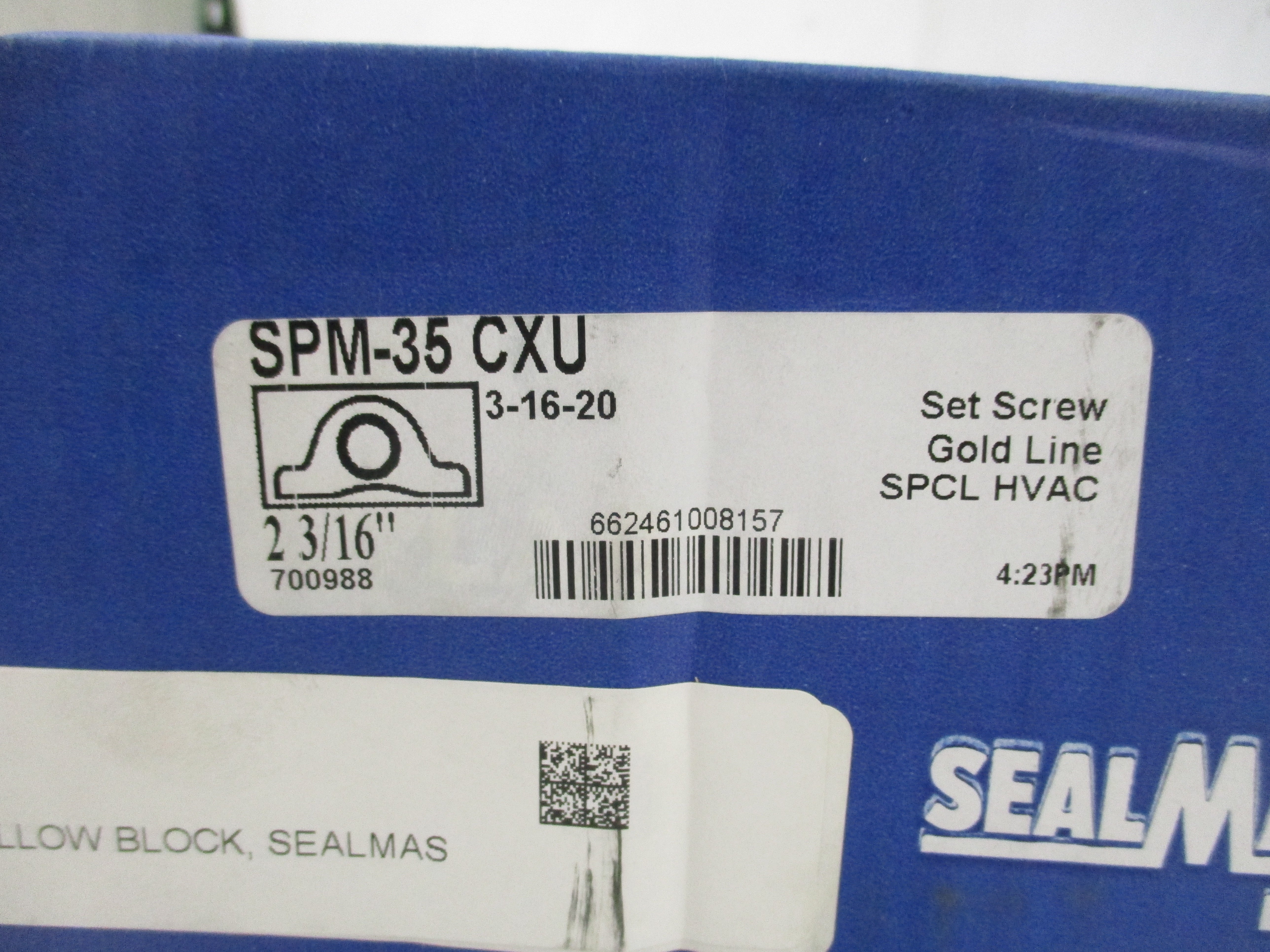 SEALMASTER SPM-35CXU 2-3/16" NSMP