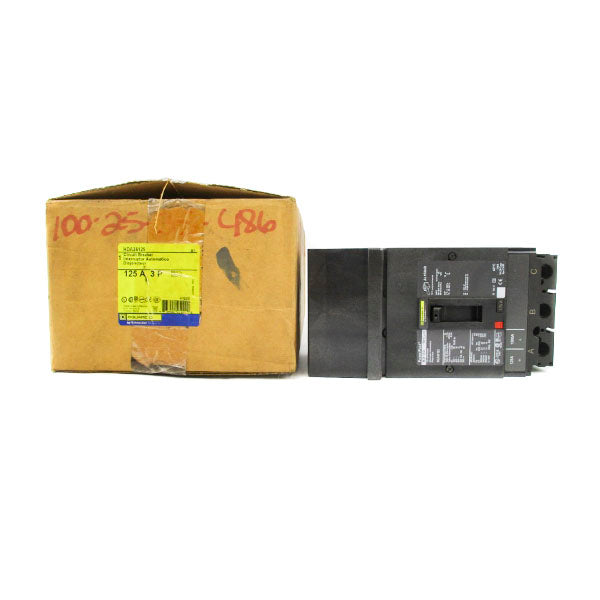SQUARE D HDA36125 600V 125A NSMP