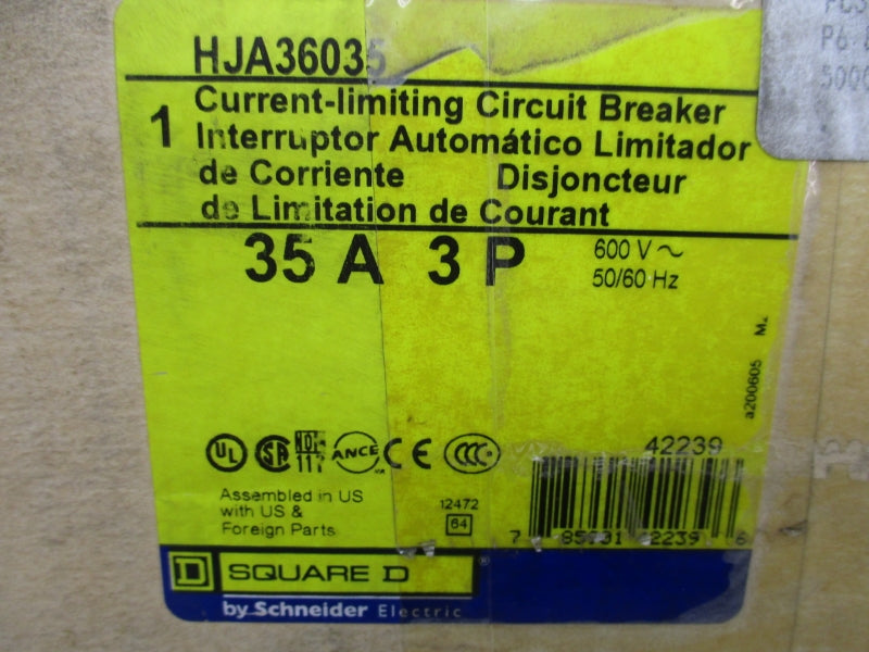 SQUARE D HJA36035 600V 35A NSMP