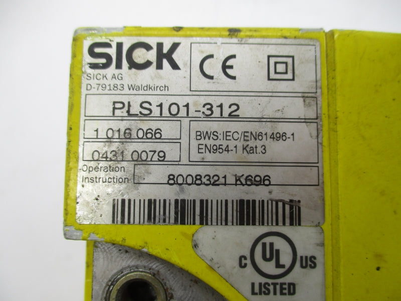 SICK PLS101-312 24V UNMP