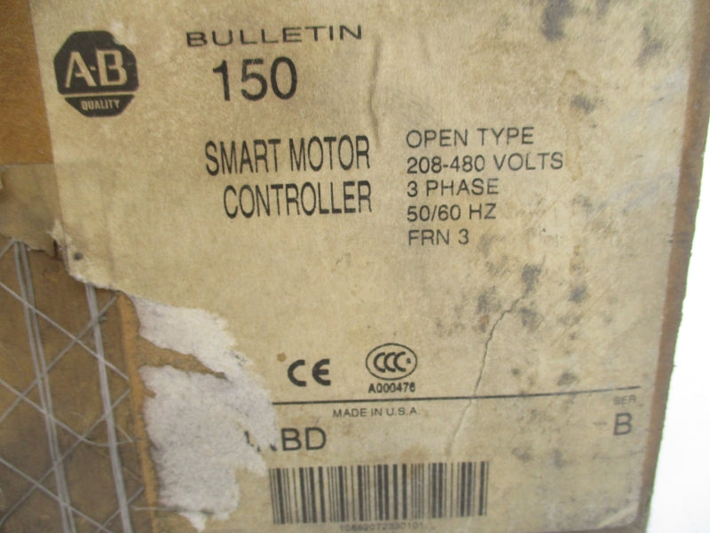 ALLEN BRADLEY 150-A54NBD SER. B 600VAC 54A NSMP