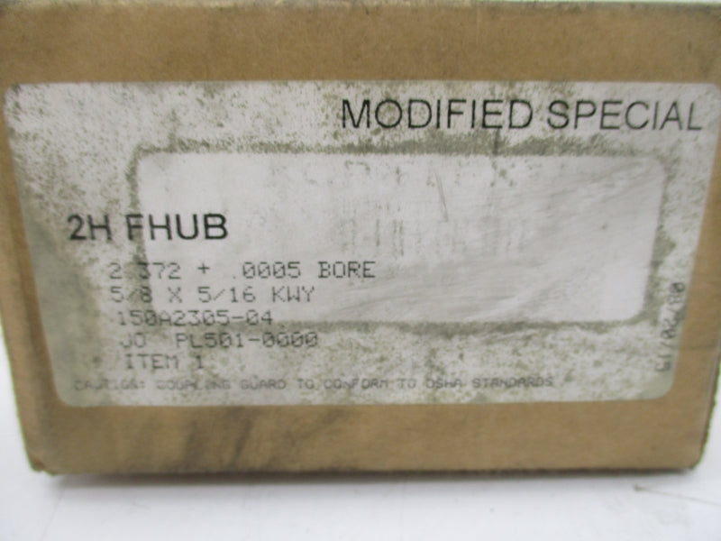 KOP-FLEX 2HFHUB SER. H NSMP