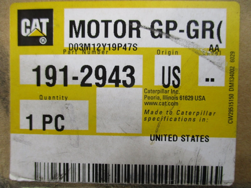CATERPILLAR 191-2943 NSMP