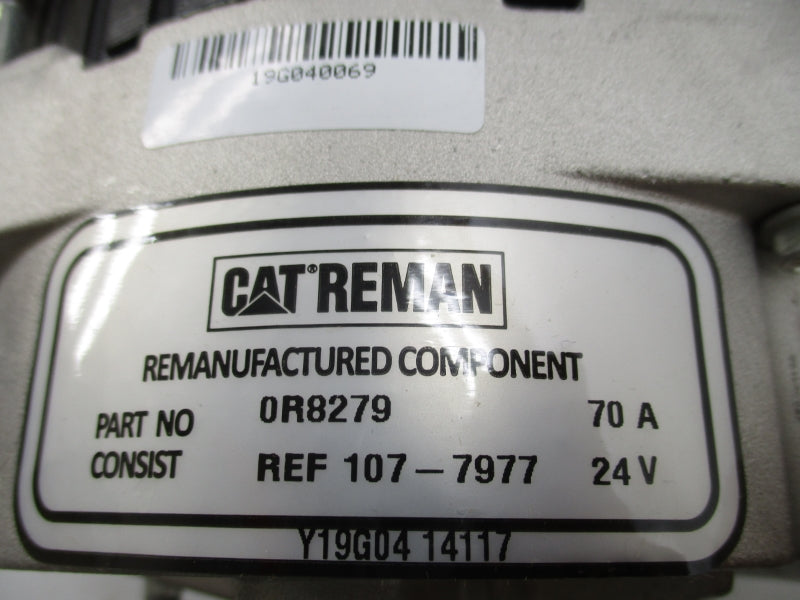 CATERPILLAR 0R8279 24V 70A REMAN