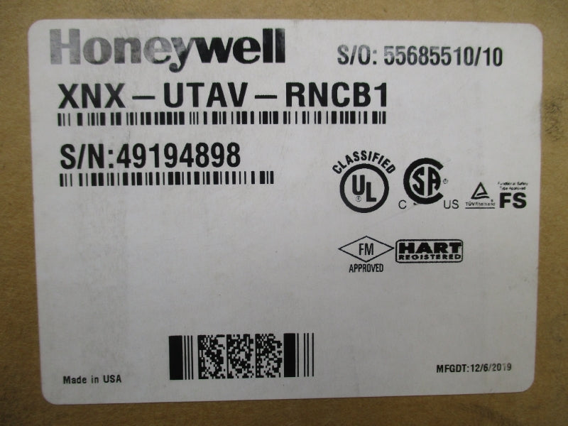 HONEYWELL XNX-UTAV-RNCB1 16-32VDC NSMP