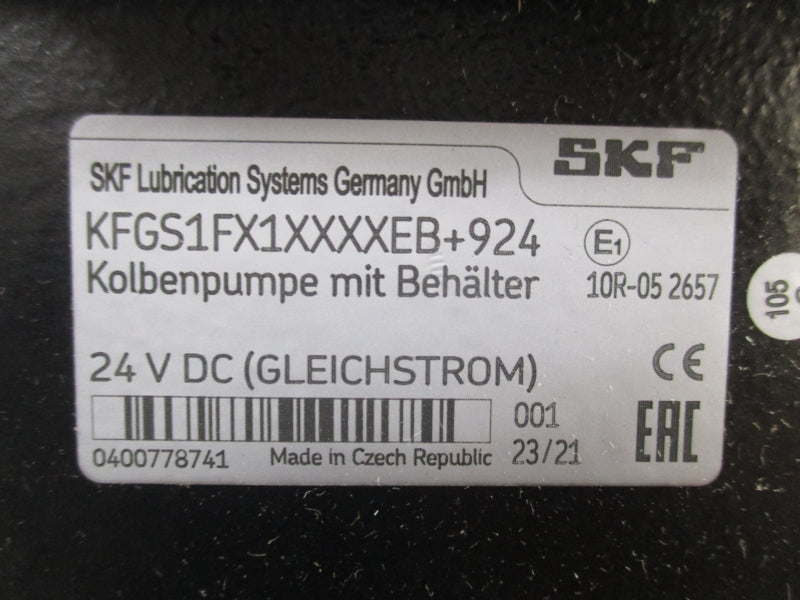 SKF KFGS1FX1XXXXEB+924 24VDC NSMP