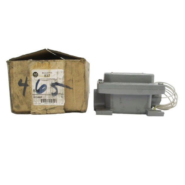 ALLEN BRADLEY 837-A62E SER. A 24-250VAC (BR/WH) NSMP