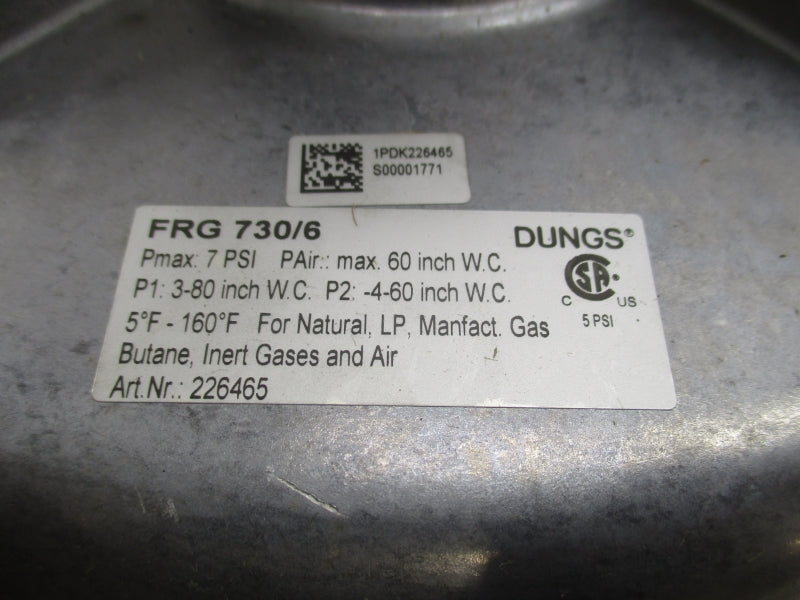 DUNGS 226465 FRG730/6 7PSI NSMP