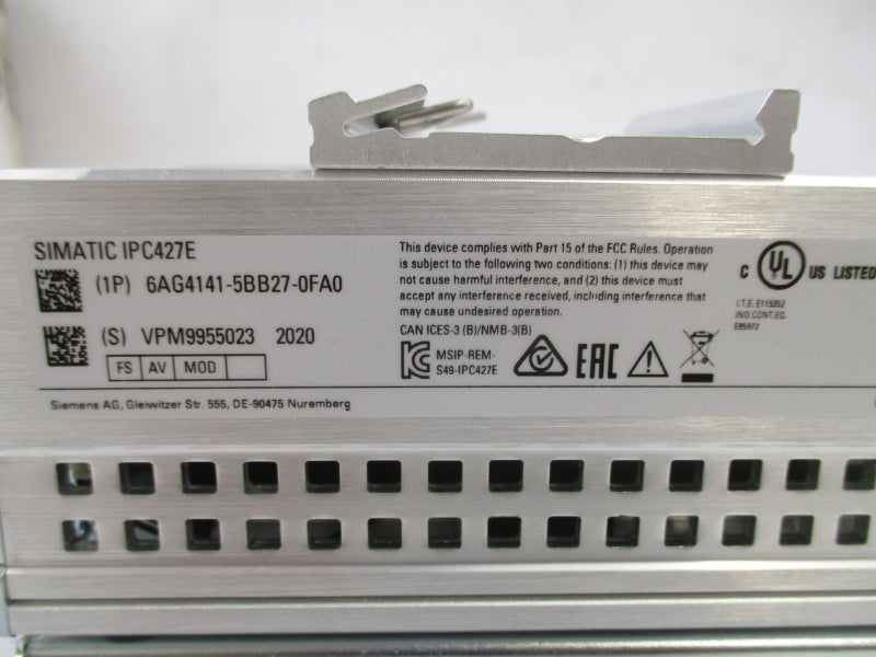 SIEMENS 6AG4141-5BB27-0FA0 NSMP