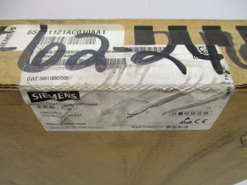 SIEMENS 6SN1112-1AC01-0AA1 NSFS