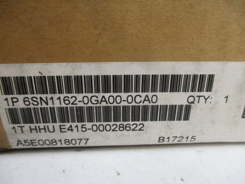 SIEMENS 6SN1162-0GA00-0CA0 NSFS