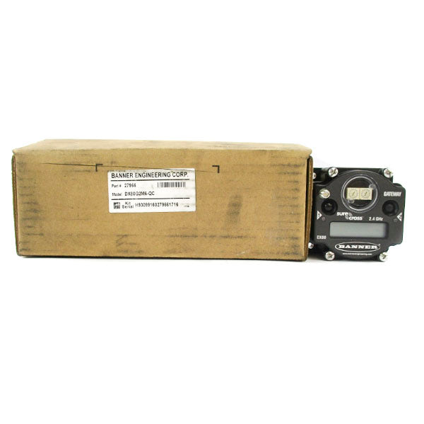 BANNER ENGINEERING DX80G2M6-QC 27966 10-30VDC NSMP