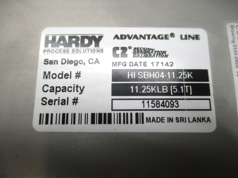 HARDY PROCESS SOLUTIONS HISBH04-11.25K HISBH04-11250 20' NSMP