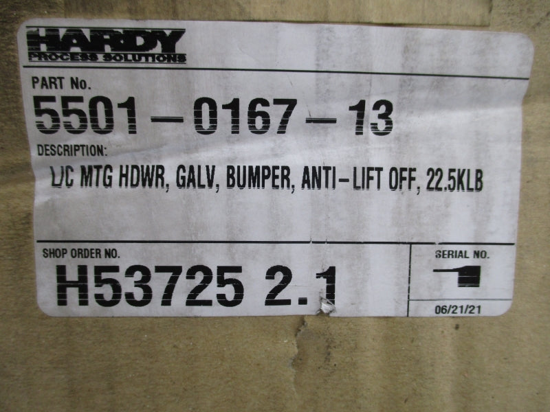 HARDY PROCESS SOLUTIONS 5501-0167-13 NSMP