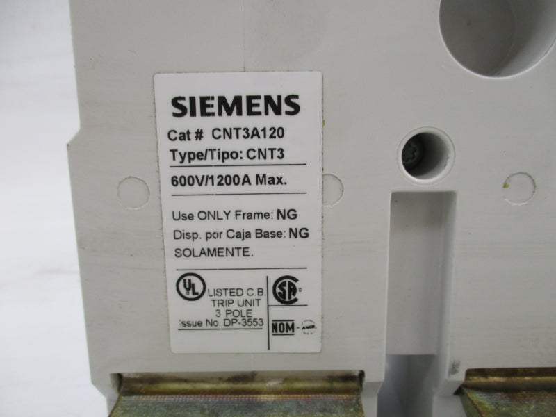 SIEMENS CNT3A120 600V 1200A NSMP