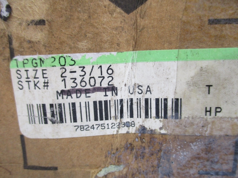 DODGE 136072 TP-GM-203 2-3/16" NSMP