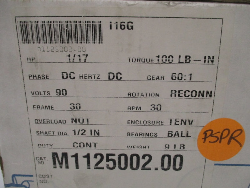 LEESON 985.627H M1125002.00 90V 0.8A NSMP