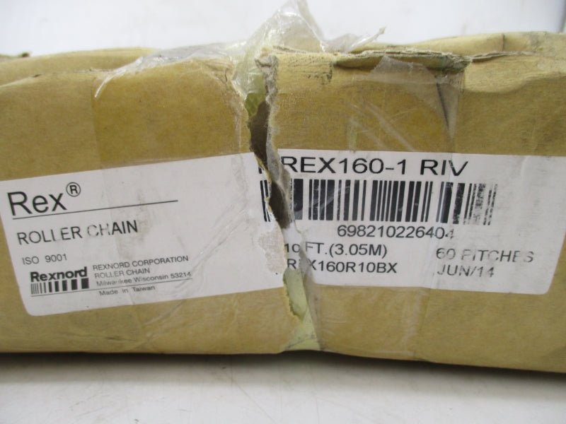 REXNORD REX160-1RIV 10' NSFS