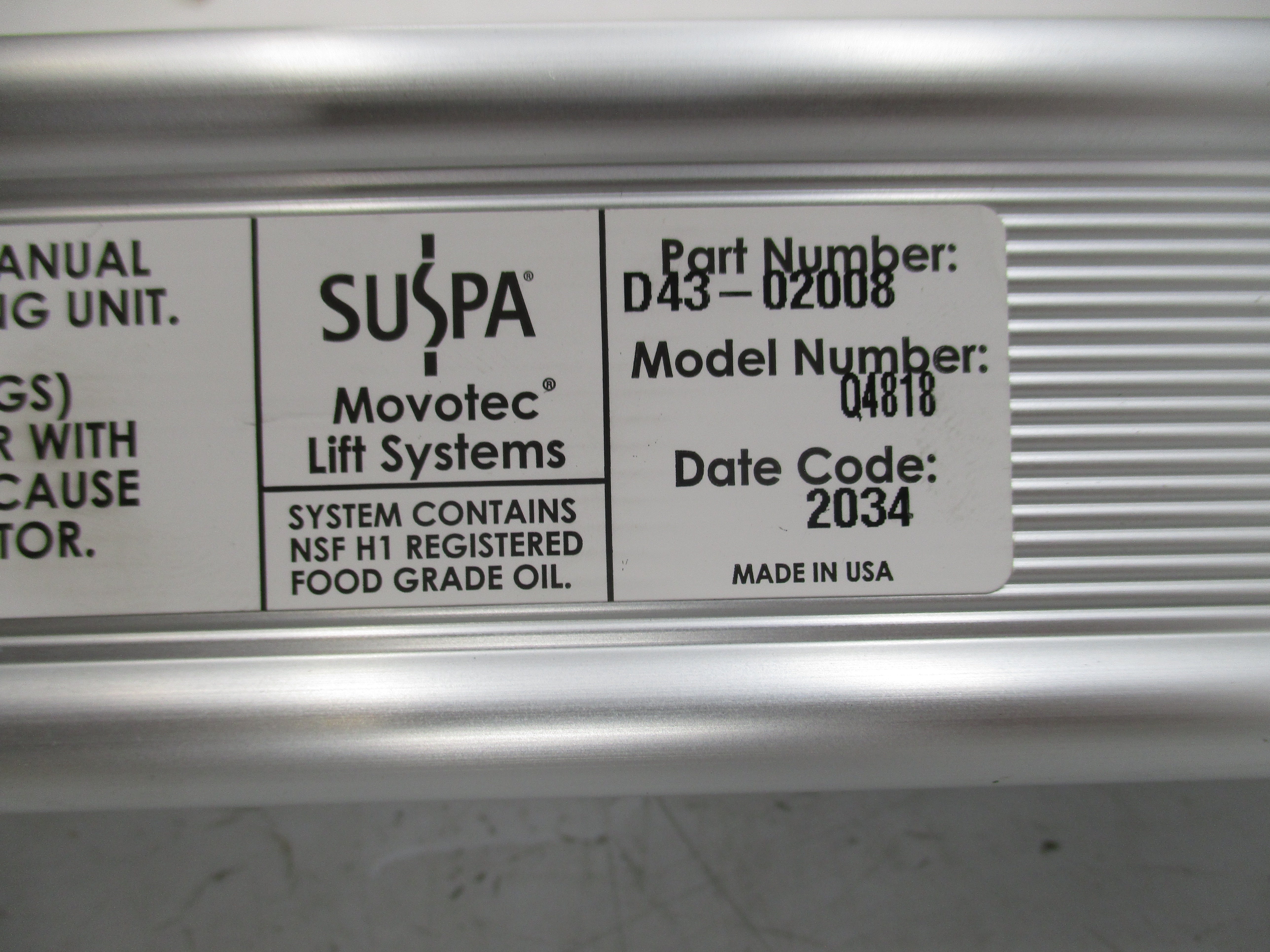 SUSPA MLS-00003 NSMP
