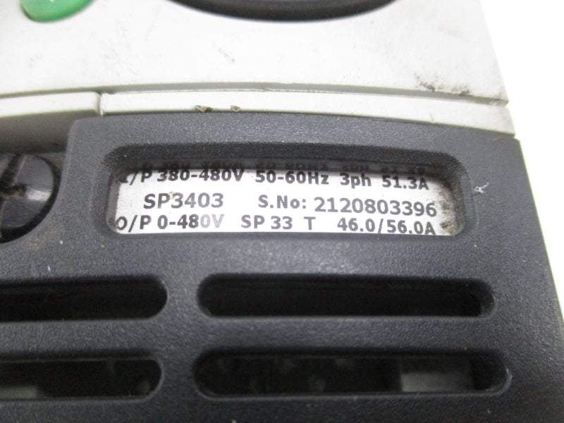 CONTROL TECHNIQUES SP3403 380-480V 51.3A UNMP
