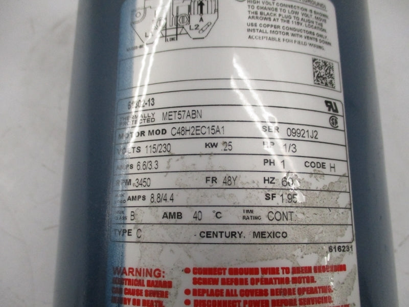 SKIDMORE 10MX 51302-13 115/230V 6.6/3.3A UNMP
