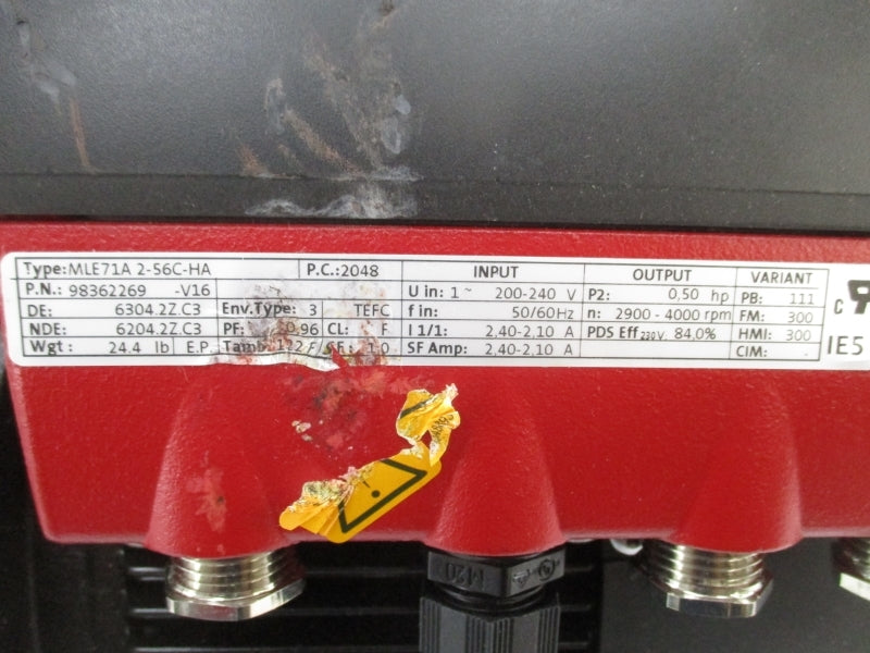 GRUNDFOS CRNE1-4N-FGJ-A-E-HQQE 99340723 200-240V 2.40-2.10A NSNP