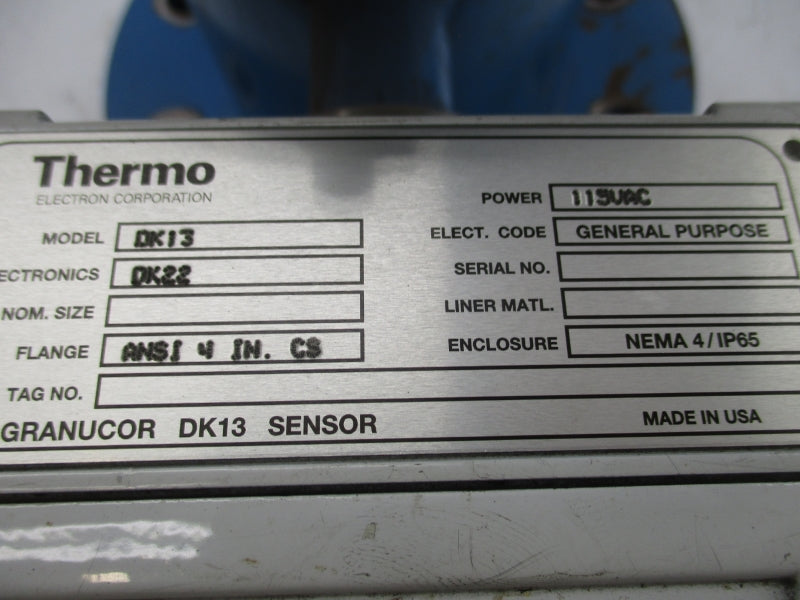 THERMO ELECTRON DK13 DK22 115VAC UNMP