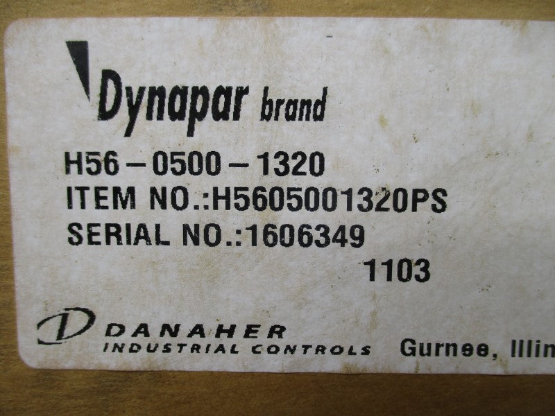 DYNAPAR H56-0500-1320 H5605001320PS NSFS