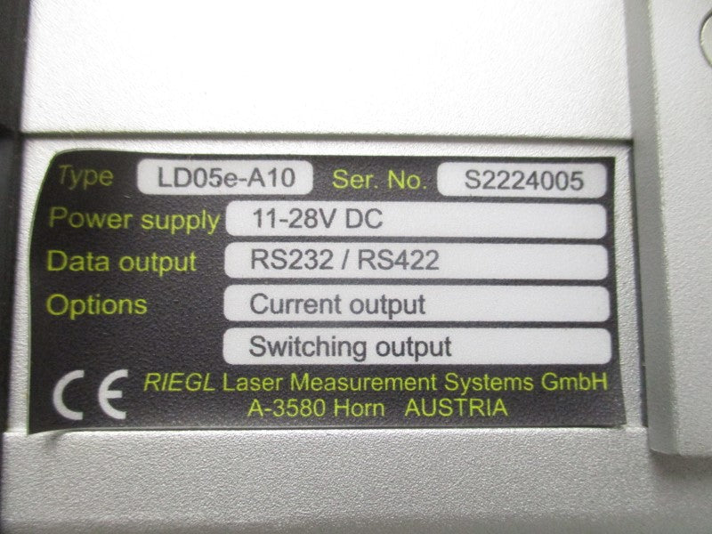 RIEGL LD05E-A10 11-28VDC NSNP