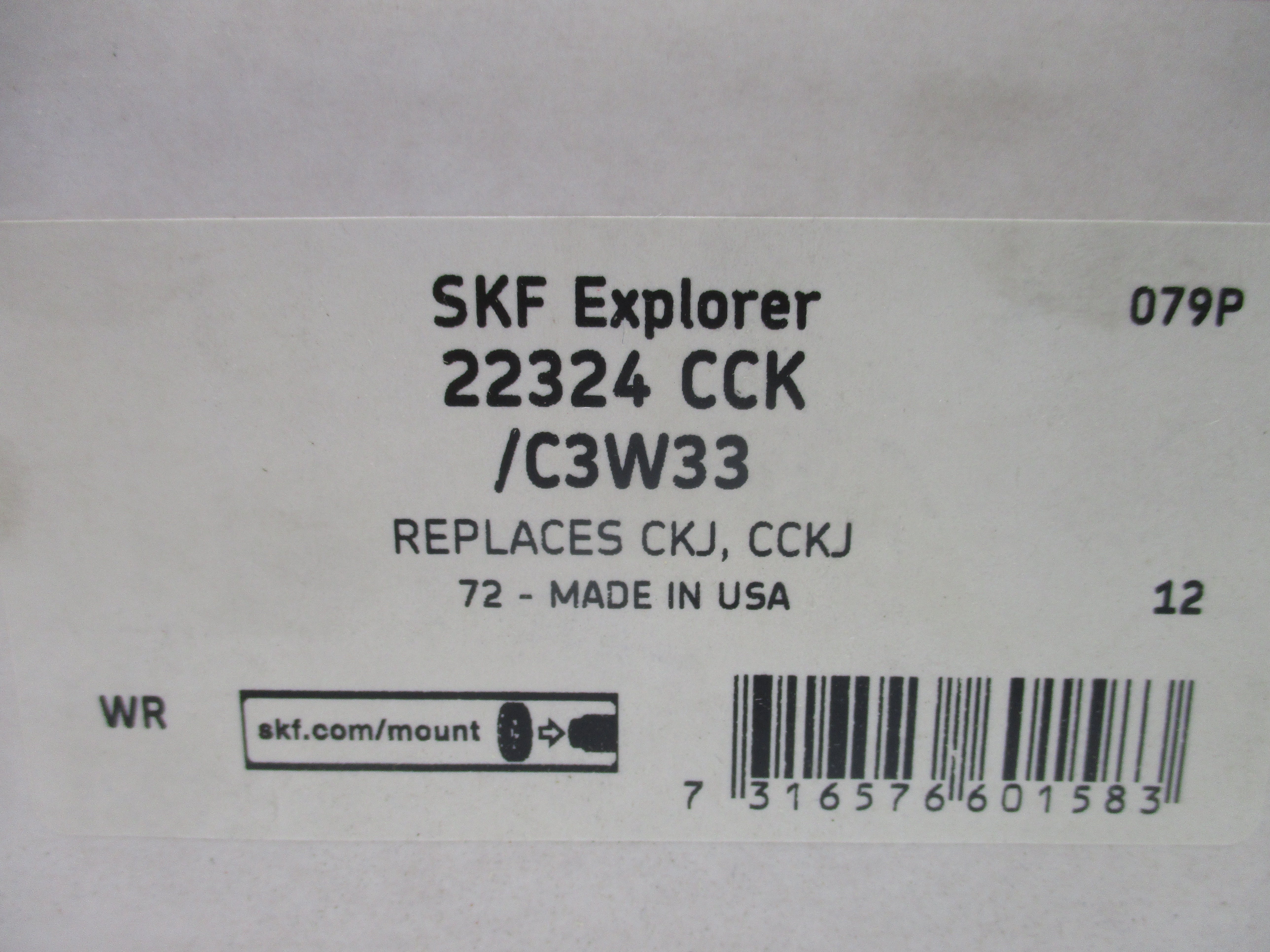 SKF 22324CCK/C3W33 NSFS