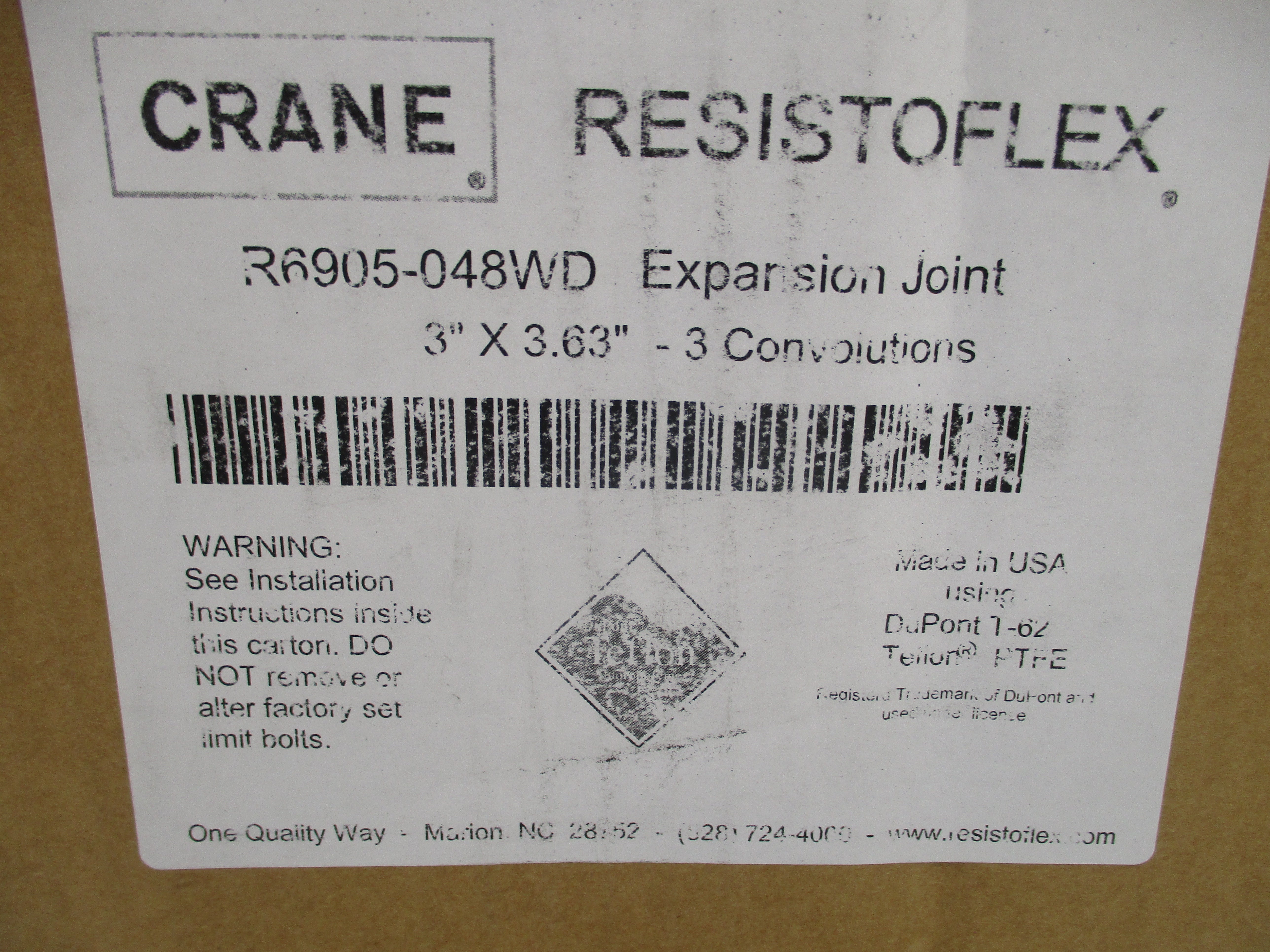CRANE R6905-048WD 3X3.63" NSMP