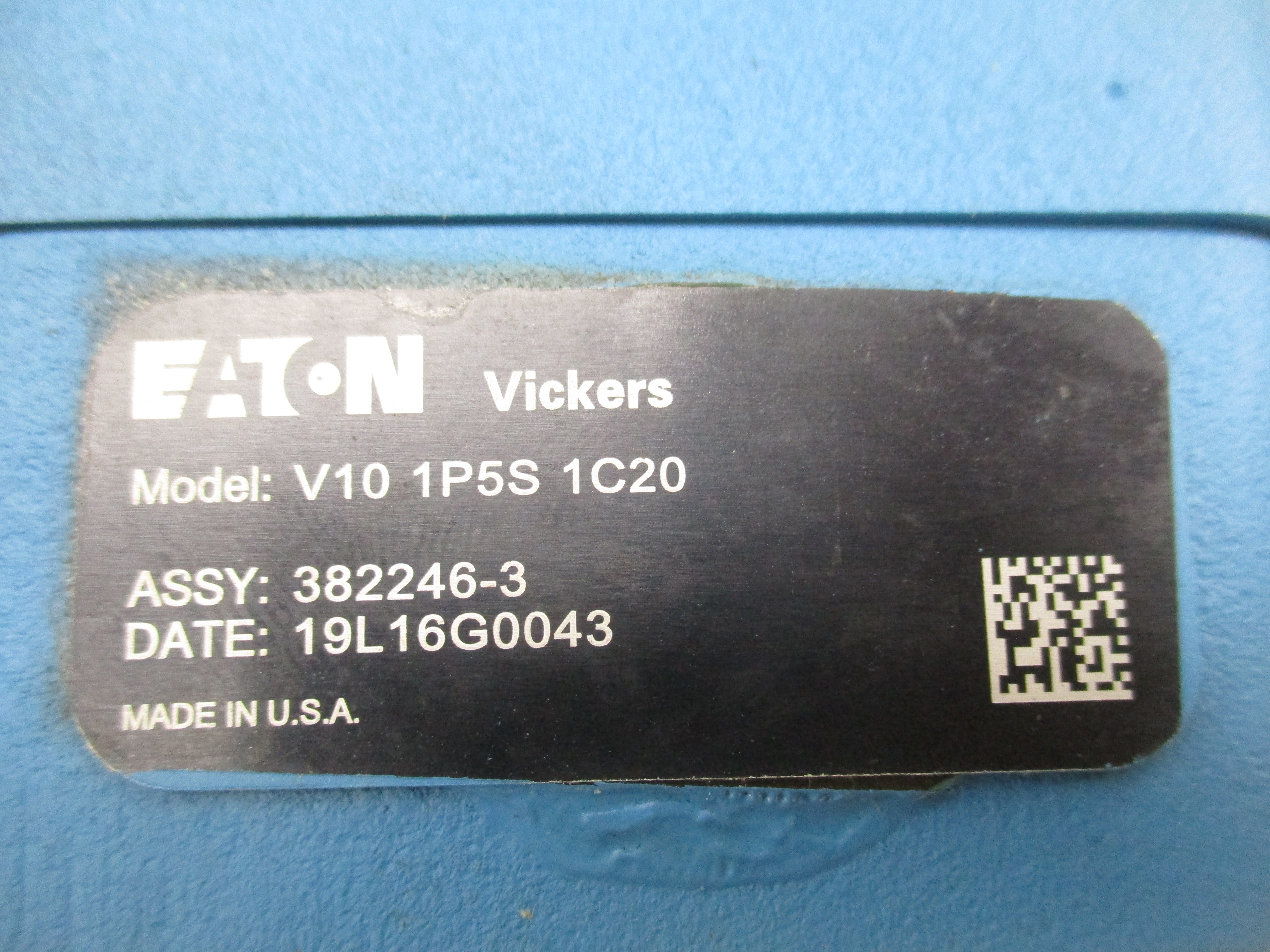VICKERS V101P5S1C20 382246-3 NSNP
