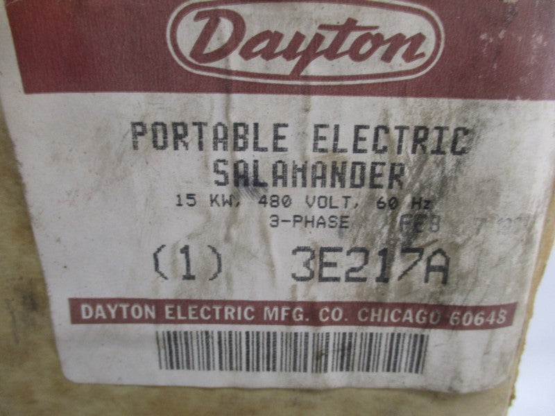 DAYTON 3E217A 480V (AS PICTURED) NSMP