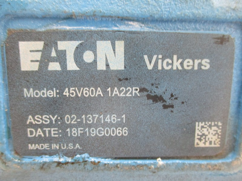 VICKERS 45V60A1A22R 02-137146-1 (AS PICTURED) NSNP