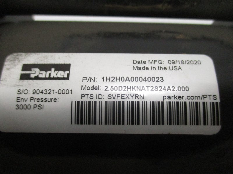 PARKER 2.50D2HKNAT2S24A2.000 1H2H0A00040023 3000PSI NSNP