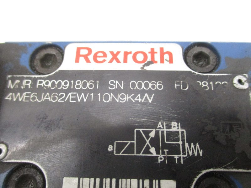 REXROTH 4WEH16JA72/6EW110N9ETK4/V R978016700 110/120V NSNP
