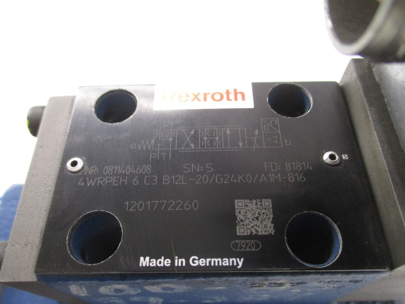 BOSCH 4WRLE25WZ350SJ-3X/G24K0/A1M 0811404456 24V NSNP