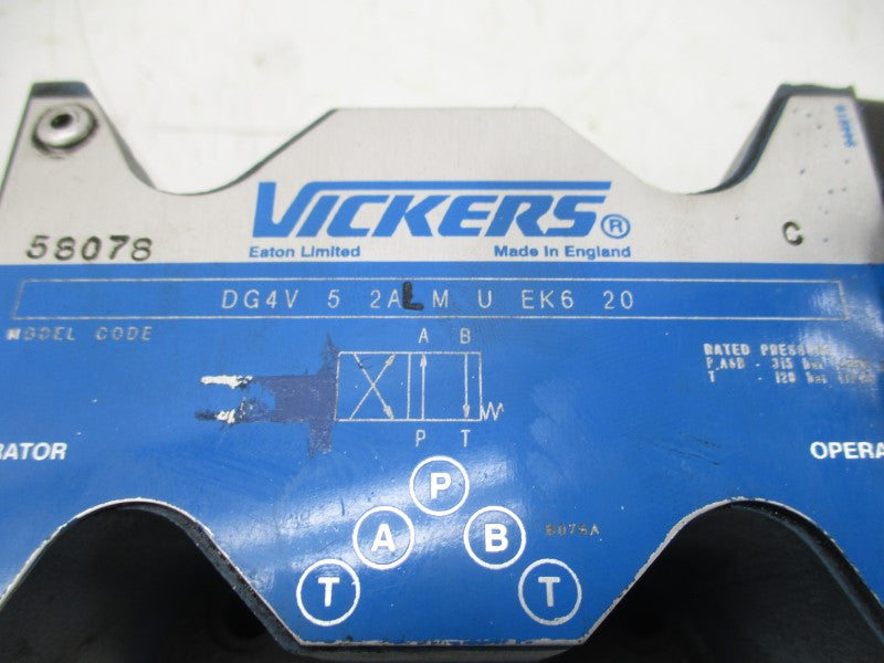VICKERS DG4V52ALMUEK620 115VAC NSNP