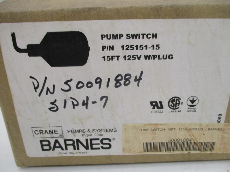 CRANE 125151-15 125V 15' NSMP