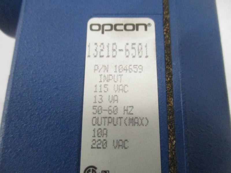 OPCON 1321B-6501 104659 115VAC UNMP