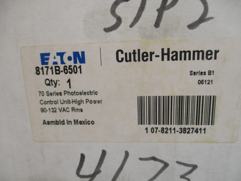 CUTLER HAMMER 8171B-6501 SER. B1 95-130VAC NSMP