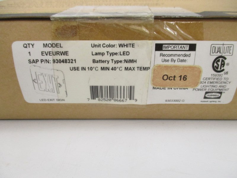 HUBBELL EVEURWE 120/277V 0.0055/.0024A NSMP