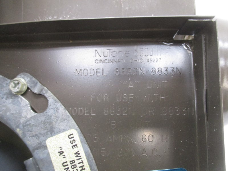 NUTONE 8832V-8833N 15/20VAC 75A NSMP