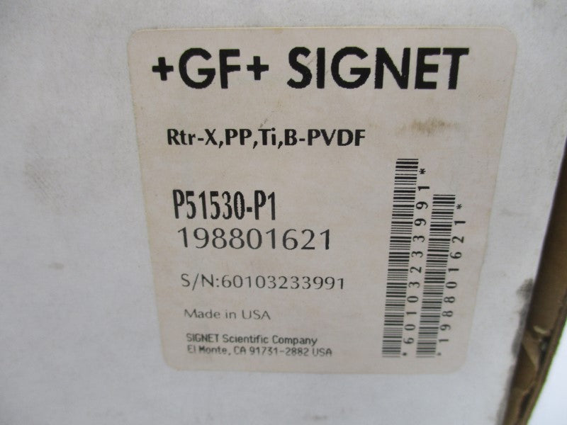 GEORG FISCHER SIGNET P51530-P1 198801621 NSMP