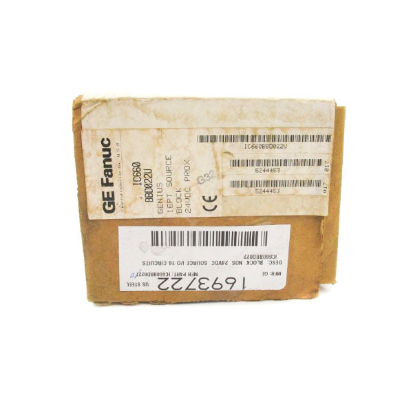 GE FANUC IC660BBD022U 24VDC NSFS