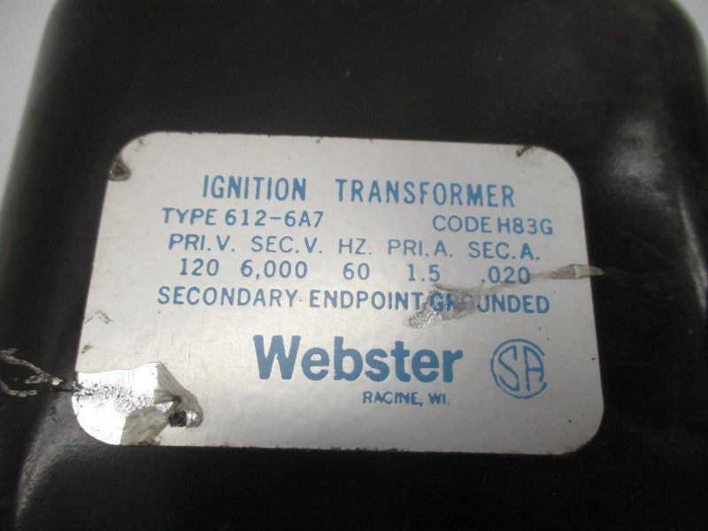 WEBSTER 612-6A7 120V 1.5A NSNP