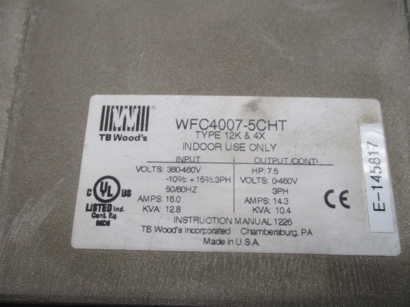 TB WOODS WFC4007-5CHT 380-460V 16A UNMP