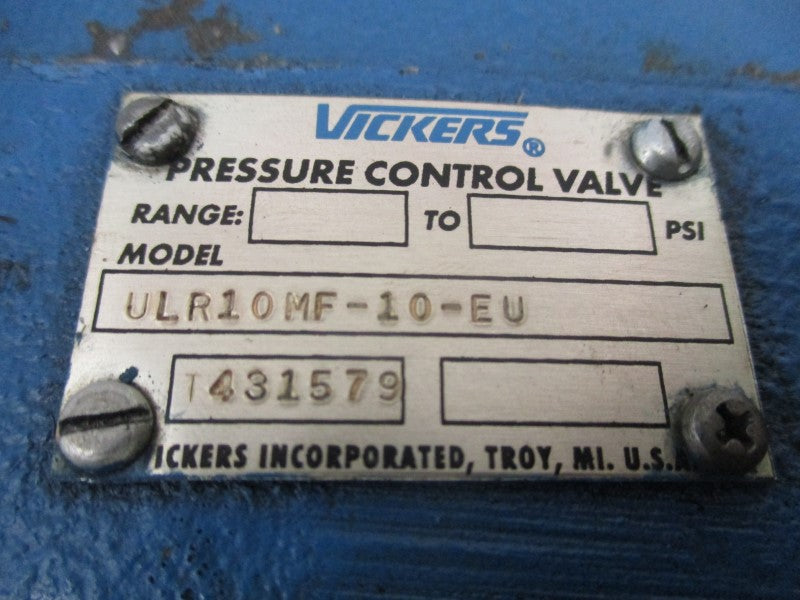 VICKERS ULR10MF-10-EU 431579 NSNP