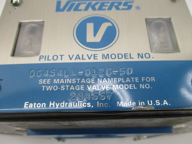 VICKERS DG4S4LW-012C-50 284557 115V NSNP